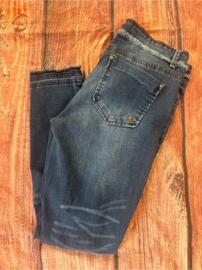 Indigo Rein Ankle Blue Denim Jeans Size 13 Stretchy